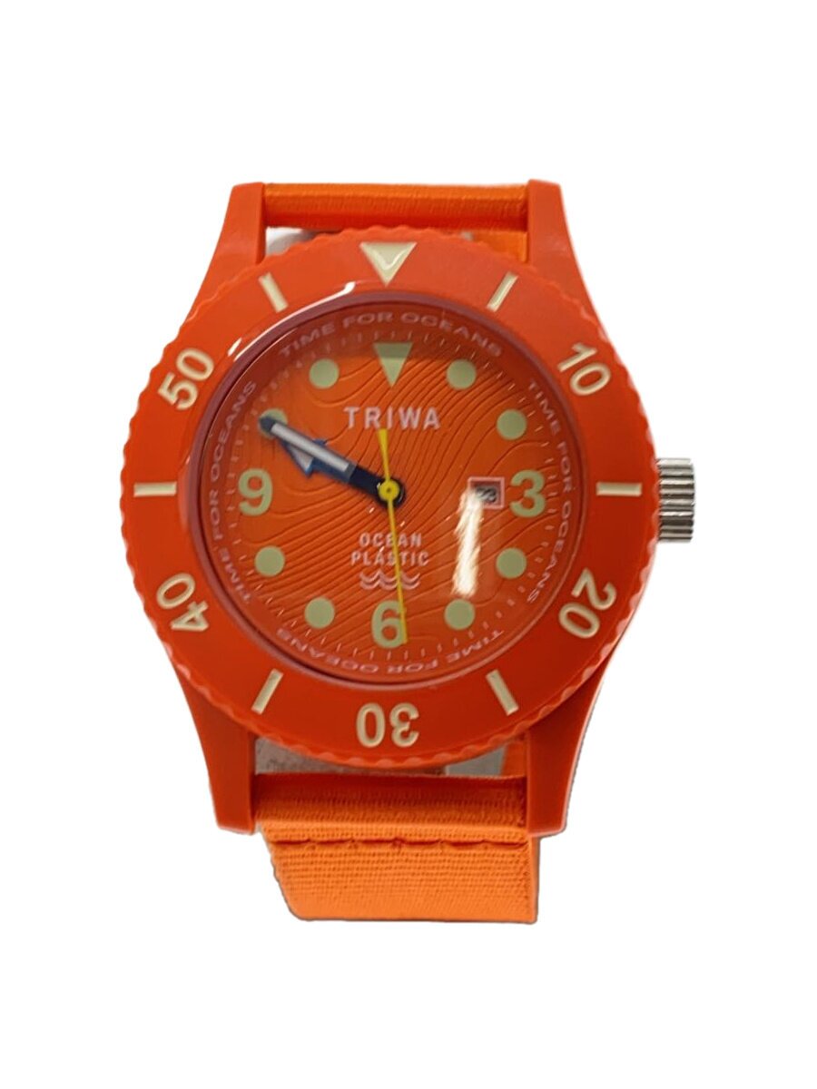 【中古】TRIWA◆石英ウオッチ/アナログ/ナイロン/ORN/ORN/SS/TF0203-CL150512【服飾雑貨他】