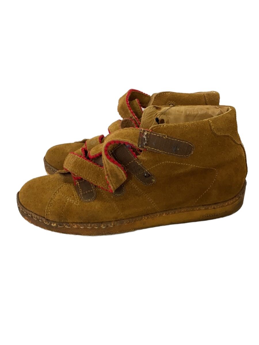 【中古】visvim◆ベルクロハイカットスニーカー/US9/BRW/スウェード【シューズ】