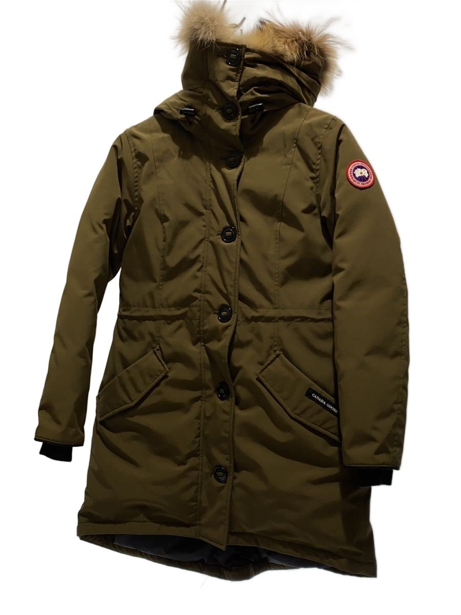【中古】CANADA GOOSE◆落ちこむ上衣/M/ポリエステル/KHK/2580天使の都市//【レディースお召しもの】