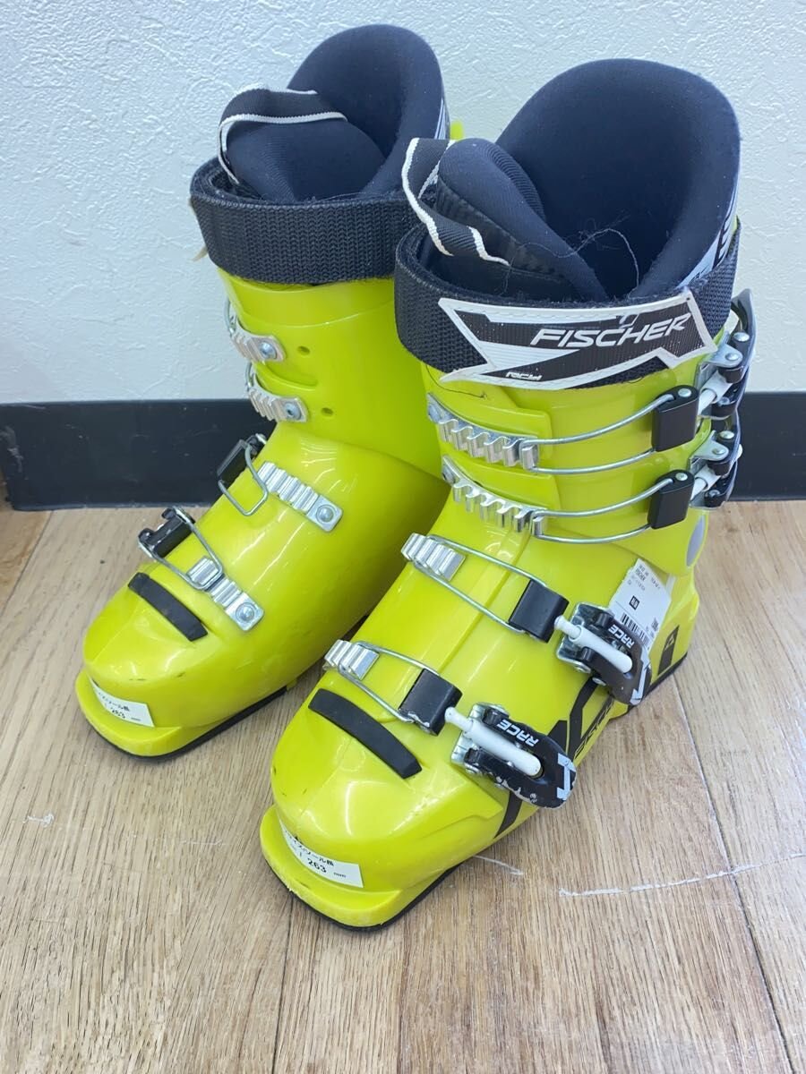 【中古】FISCHER◆スキーの板ブーツ/YLW/RC4【運動競技】