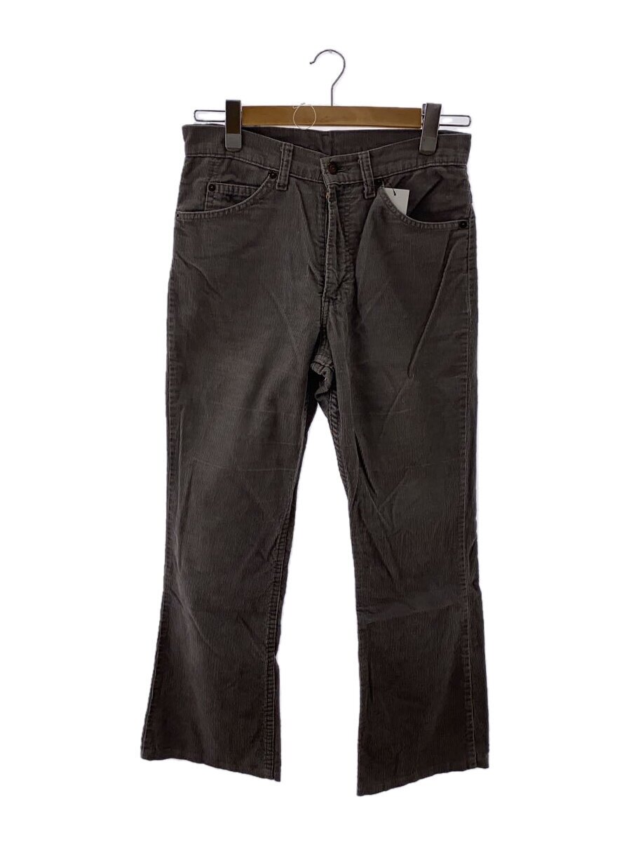 【中古】Levi’s◆80s/517/ズボン下/下つ方/太陽面爆発/ブーツとり捨てる/42TALON/タロン/30/コール天/GRY【メンズウェア】