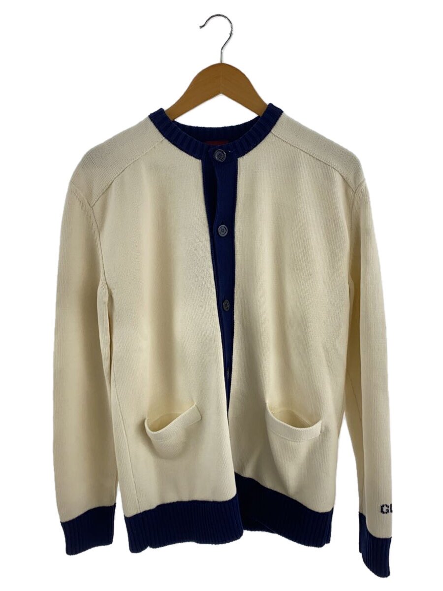 【中古】GUCCI◆ジレー(薄っぺら)/S/綿織物/WHT/814520 XKEJS【メンズウェア】