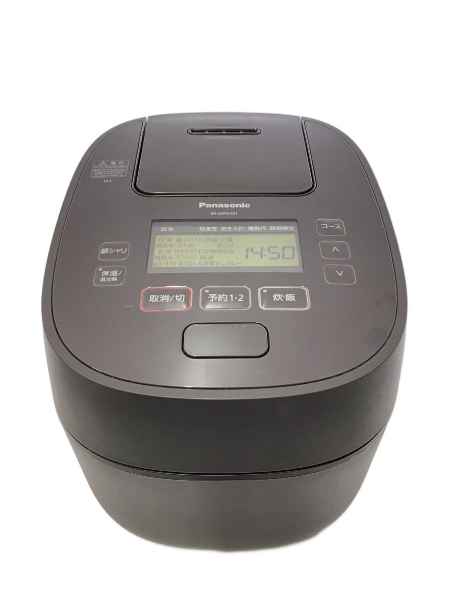 【中古】Panasonic◆炊飯器 SR-MPA101-T//【家電・視覚的・オーディオ】