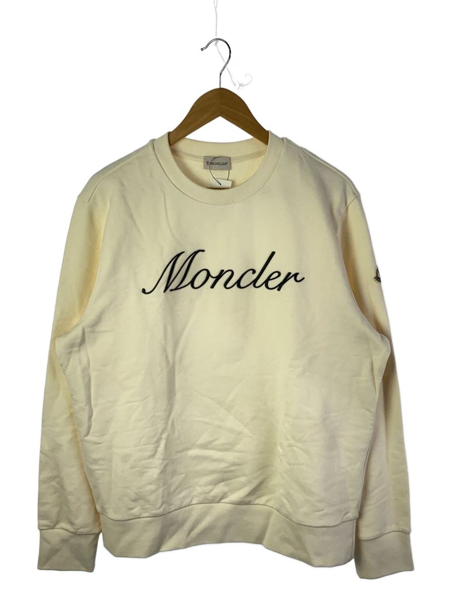 【中古】MONCLER◆汗水/XL/綿織物/CRM/無地/8G00033 89AUJ【メンズウェア】
