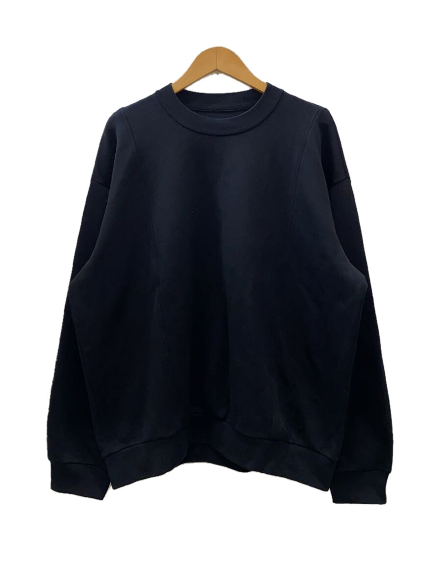 【中古】stein◆CUPRO BI COLOR CREW NECK LS/スウェット/L/--/BLK/ST.859/? NULL ?【メンズウェア】|2nd STREET 店
