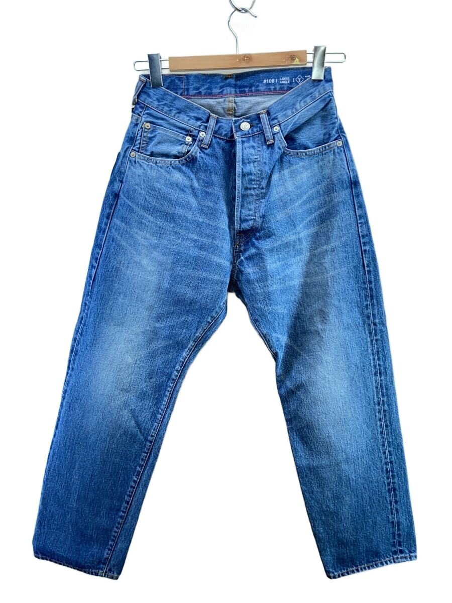 【中古】Ordinary Fits◆引っ切り無いズボン下/26/ジーンズ/BLU/無地/108-125【レディースお召しもの】