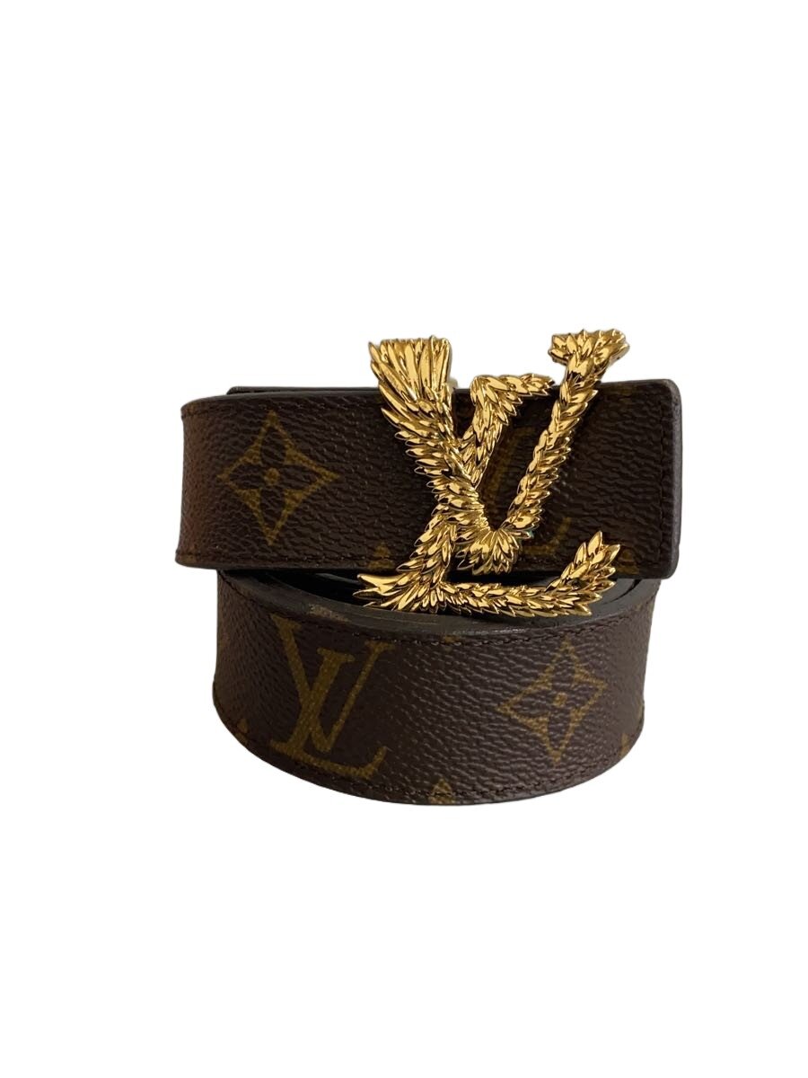 【中古】LOUIS VUITTON◆胴締め/なめし革/BRW/モノグラム/レディース//【服飾雑貨他】