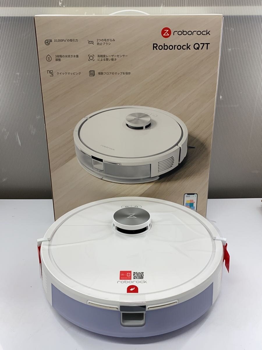 【中古】roborock◆掃き出す機 Q7T Q7T02-04【家電・視覚性・オーディオ】