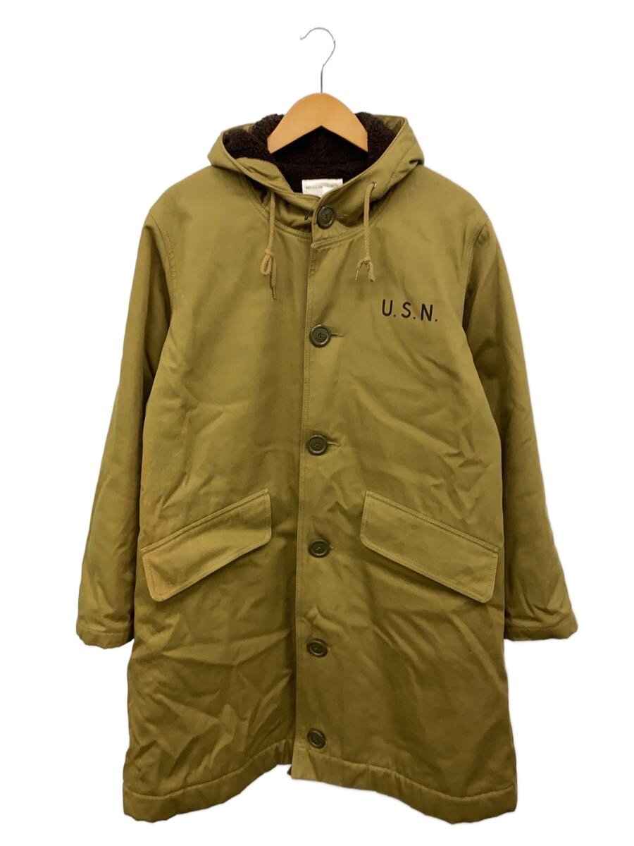 【中古】HOUSTON◆コート/M/コットン/KHK/N-2【メンズウェア】｜2ｎｄ STREET 店