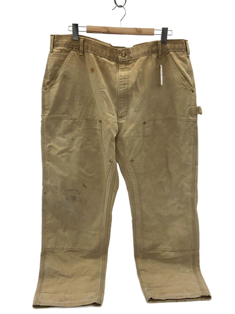 【中古】Carhartt◆ダブルニーダックペインターパンツ/ボトム/42/コットン/BEG/汚れ・リペア・におい有【メンズウェア】|2nd STREET 店