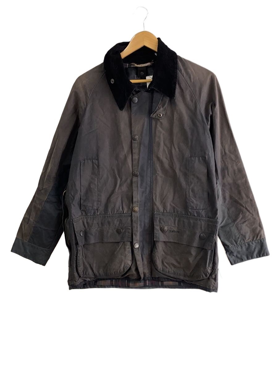 【中古】Barbour◆上衣/--/綿織物/BLK/無地【メンズウェア】