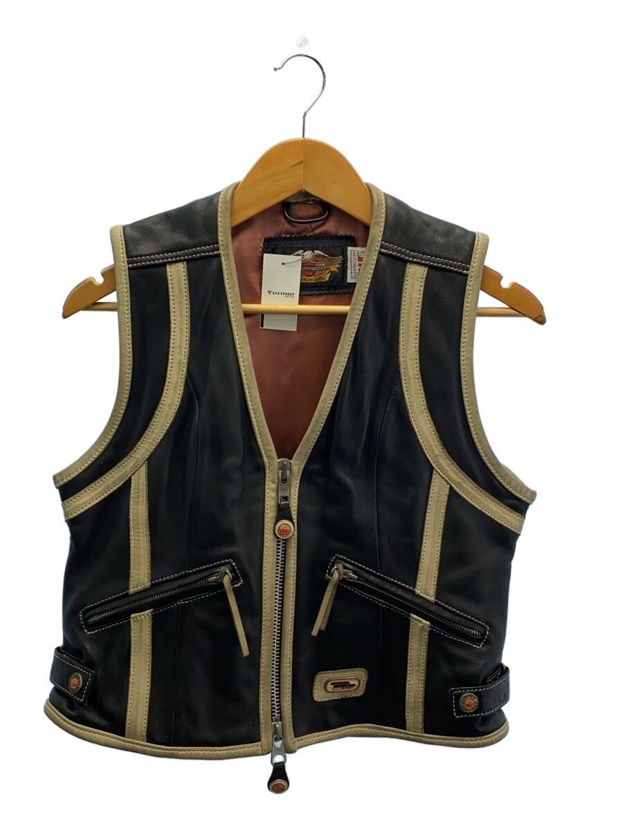 【中古】HARLEY DAVIDSON◆限りない/M/なめし革/93179【メンズウェア】