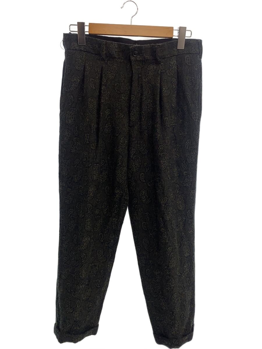 【中古】Needles◆Tucked Side Tab Trouser/M/羊毛/GRN/PU141【メンズウェア】