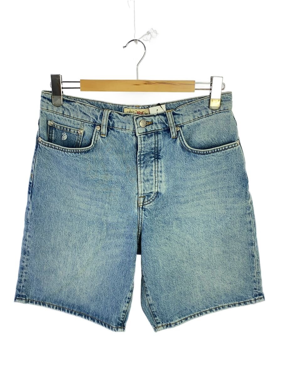 【中古】STUSSY◆デニムショートパンツ/30/綿織物/IDG/無地/112296【メンズウェア】
