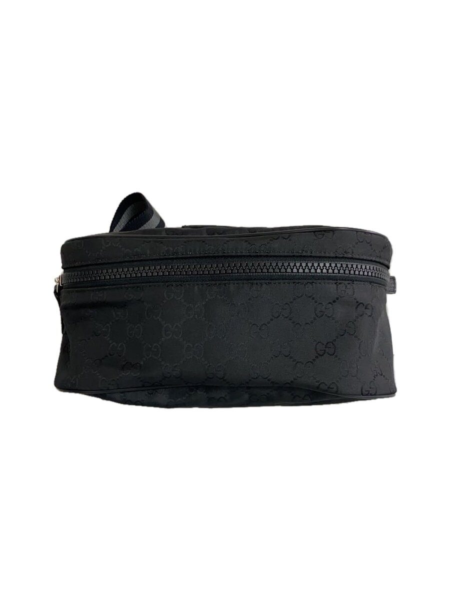 【中古】GUCCI◆酉の方角御徒面子_GGナイロン/ナイロン/BLK【御徒面子】