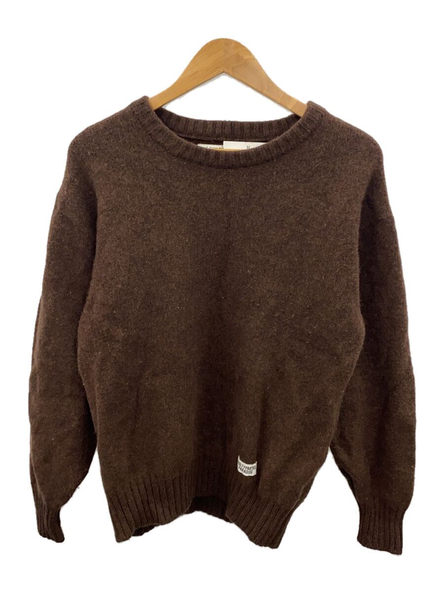 【中古】WACKO MARIA◆ニット・セーター(厚手)/M/ウール/BRW【メンズウェア】｜2ｎｄ STREET 店