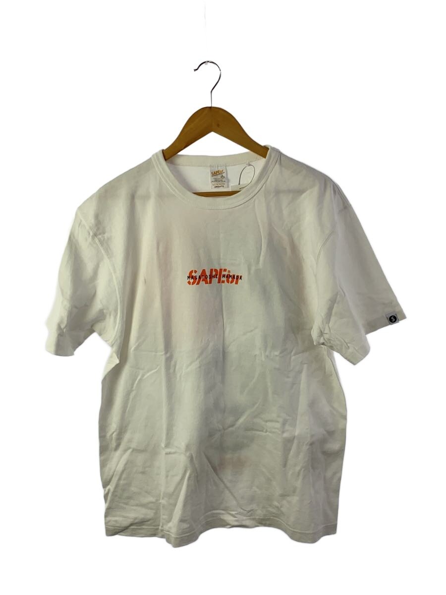 【中古】A Elegantes SAPEur◆プルオーバー/L/--/WHT/浜田雅功【メンズウェア】