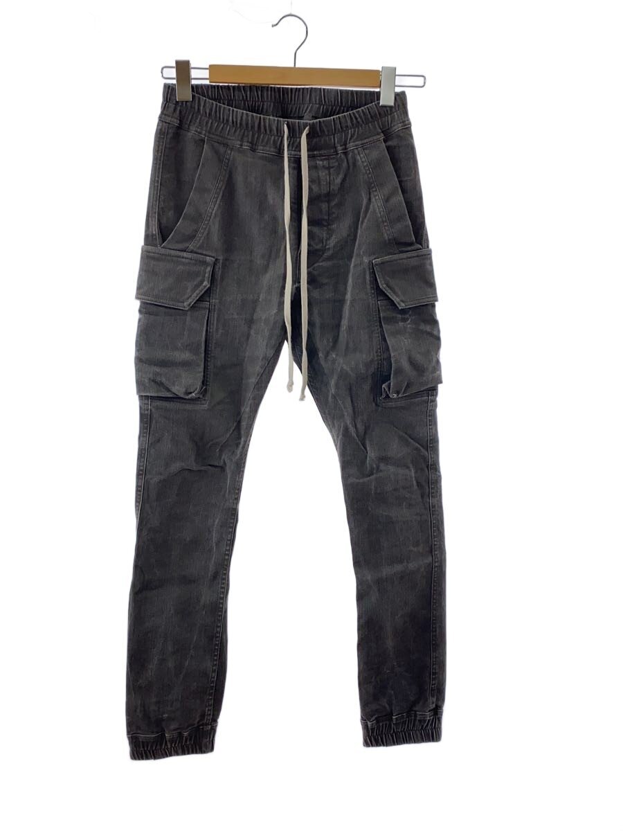 【中古】RICK OWENS DRKSHDW◆22SS/MASTODON/カーゴパンツ/XS/綿織物/GRY/DU01B7386-SDC【メンズウェア】
