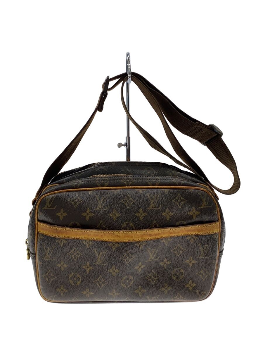 【中古】LOUIS VUITTON◆リポーターPM_モノグラム・キャンバス/PVC/BRW/総柄【バッグ】|2nd STREET 店
