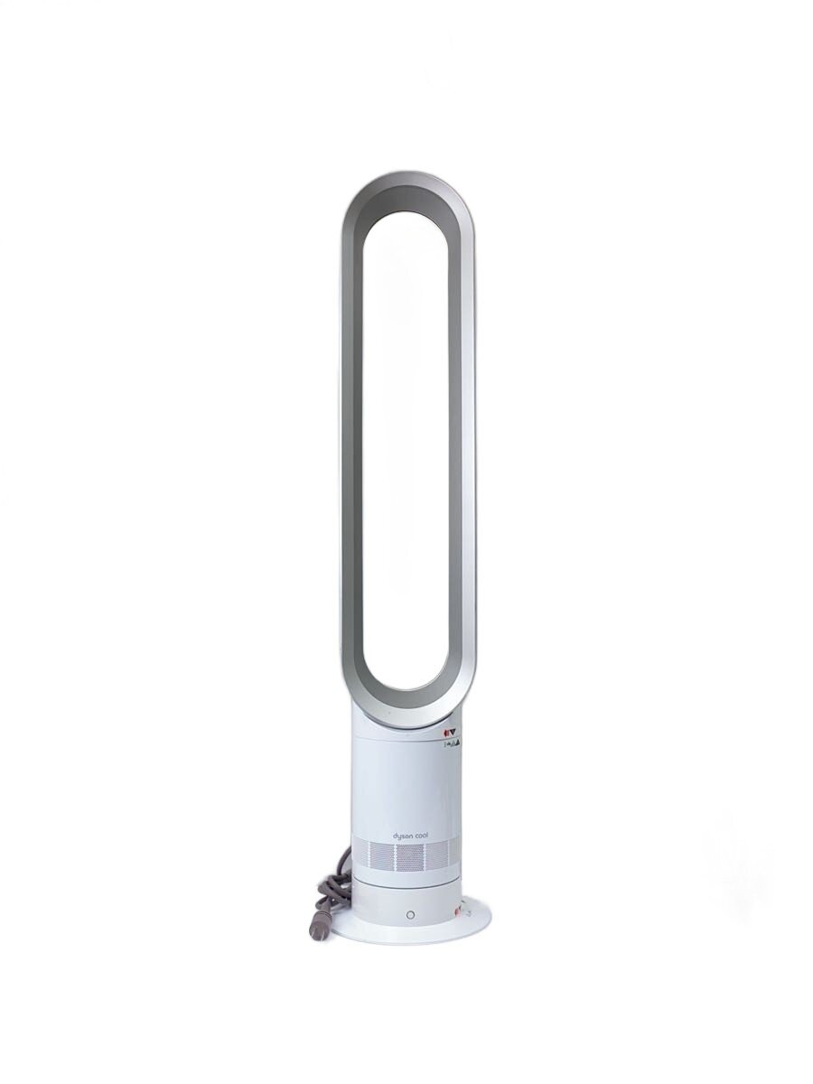 【中古】dyson◆扇風機・サーキュレーター AM07 リビングファン [ホワイト/シルバー]【家電・ビジュアル・オーディオ】