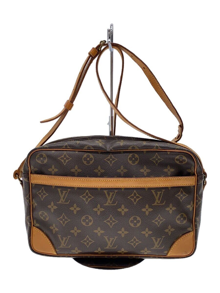 【中古】LOUIS VUITTON◆トロカデロ30_モノグラム・帆布_BRW/PVC/BRW/総柄//【御徒面子】