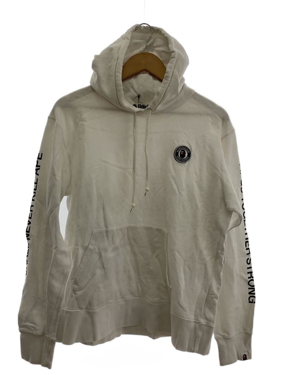 【中古】A BATHING APE◆パーカー/2L/コットン/WHT/001ppe201015x【メンズウェア】｜2ｎｄ STREET 店
