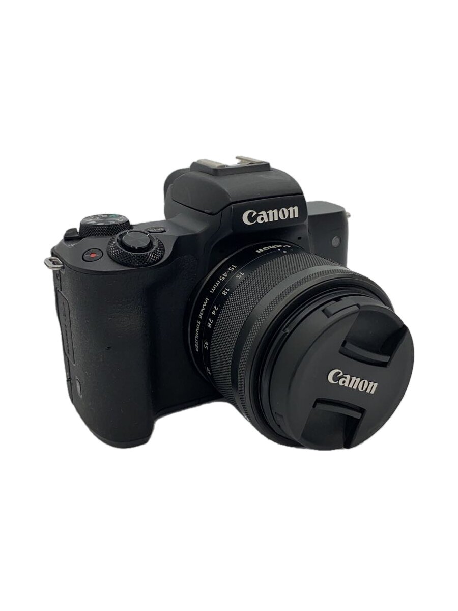 【中古】CANON◆デジタル一眼写真機 EOS Kiss M 上半身 [黒いこと]//【写真機】