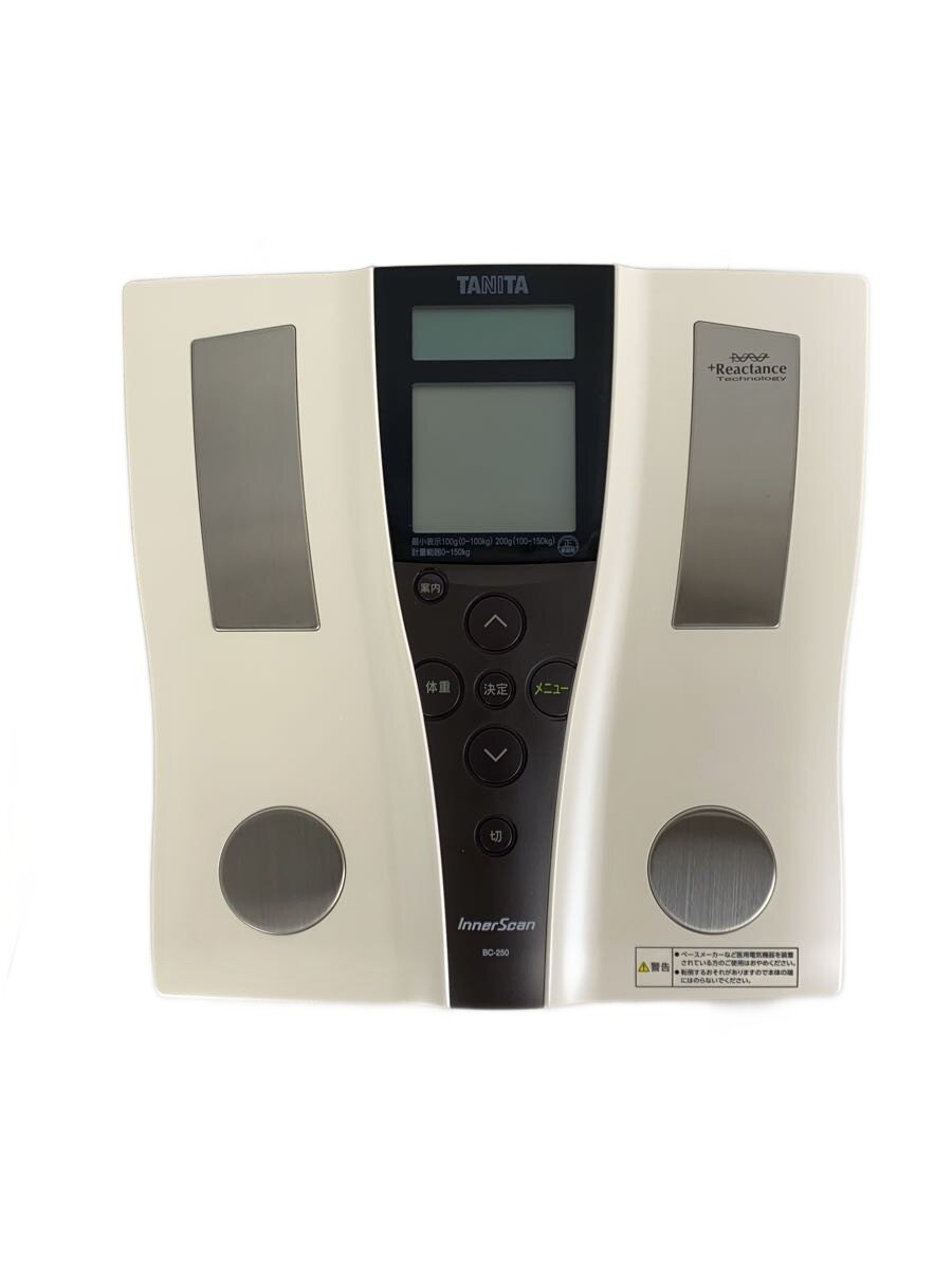 【中古】TANITA◆体組成計 インナースキャン BC-250/ホワイト【家電・ビジュアル・オーディオ】 4,805円