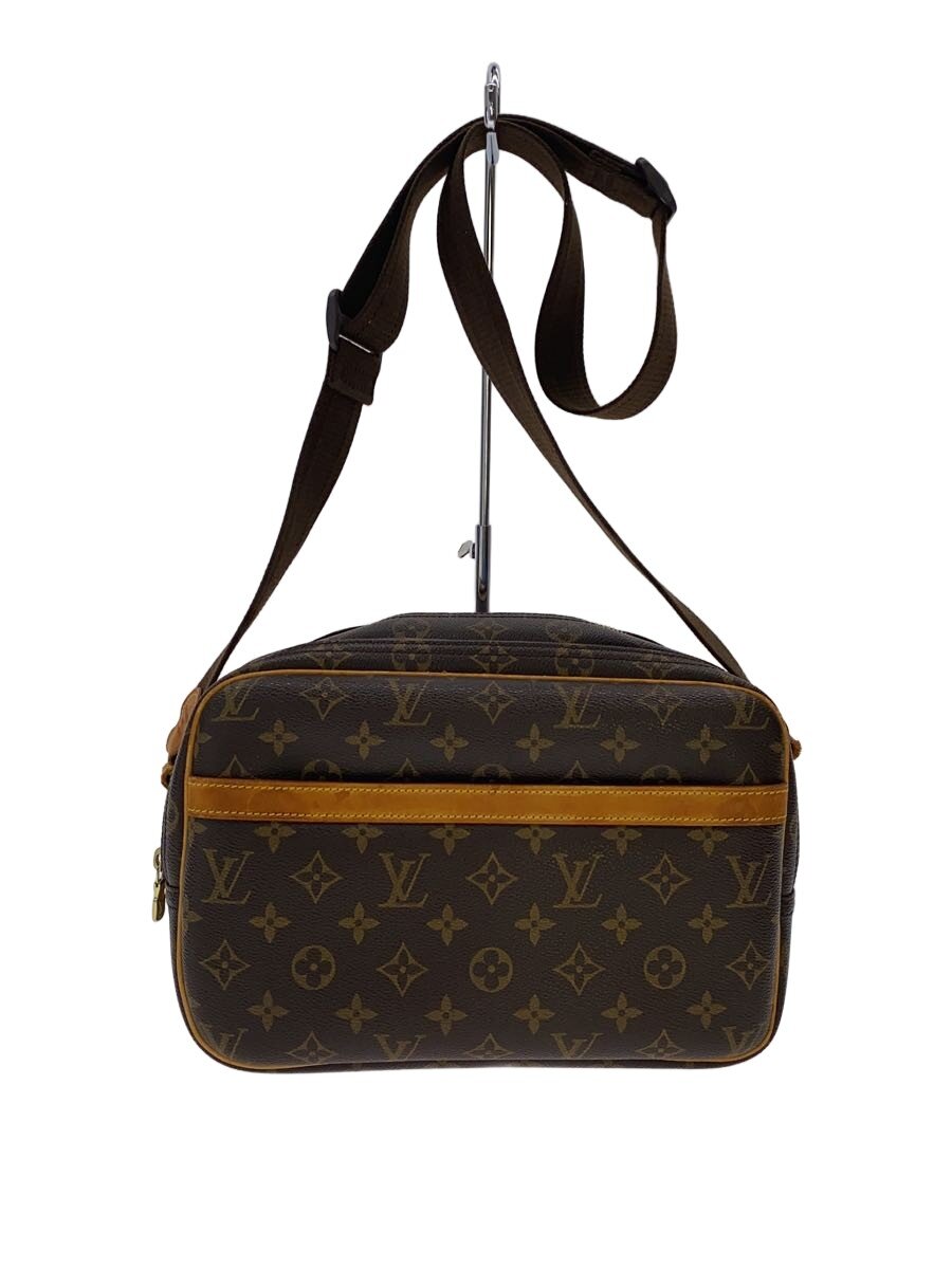 【中古】LOUIS VUITTON◆リポーターPM_モノグラム・キャンバス/PVC/BRW【バッグ】｜2ｎｄ STREET 店