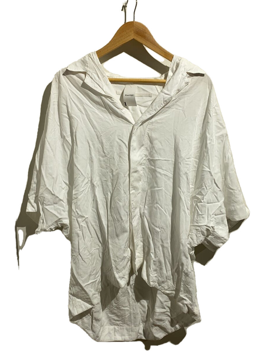【中古】JULIUS◆21AW/KITE SHIRTS/半袖プルオーバー/3/綿織物/WHT/747shm1//【メンズウェア】