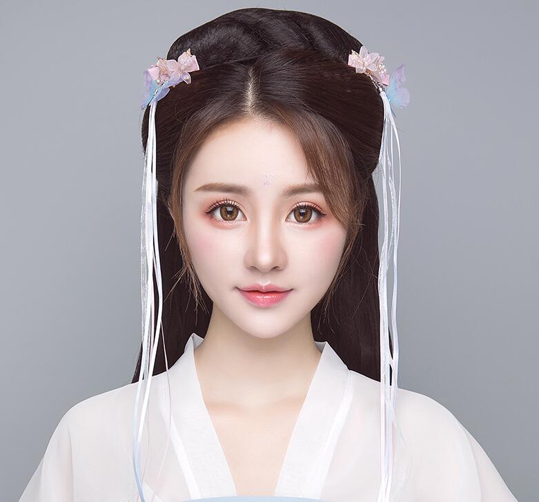 楽天市場 可愛い中国風髪飾り 二個入 ペア 絹の花 蝶ヘアピン チャイナ華流風コスプレ用髪飾り 中国古代古典風ヘアアクセサリ 舞台ダンス用道具 イベント 学園祭 文化祭 唐装漢服用ヘアピン 純の洋服屋さん