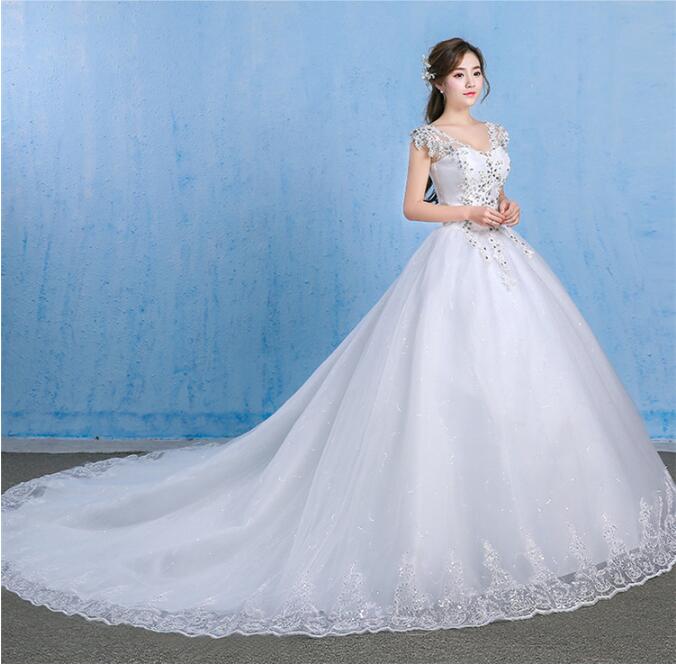 楽天市場】豪華なウェディングドレス 花嫁ブライド ロングドレス