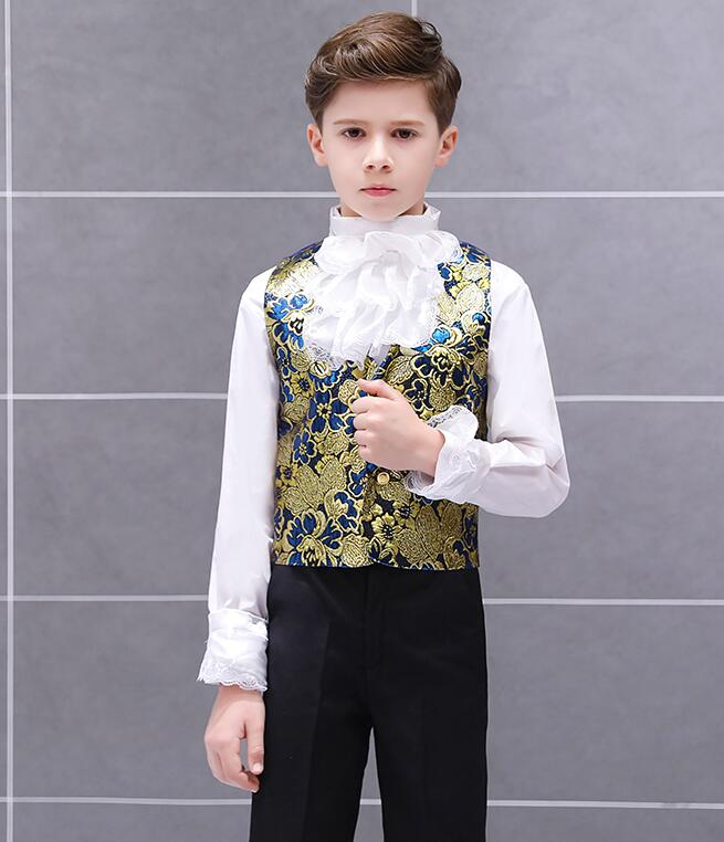 楽天市場】子供タキシード スーツセットアップ6点セット 男児男の子 ...