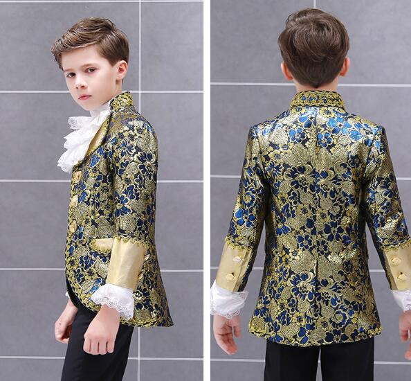 楽天市場】子供タキシード スーツセットアップ6点セット 男児男の子 ...