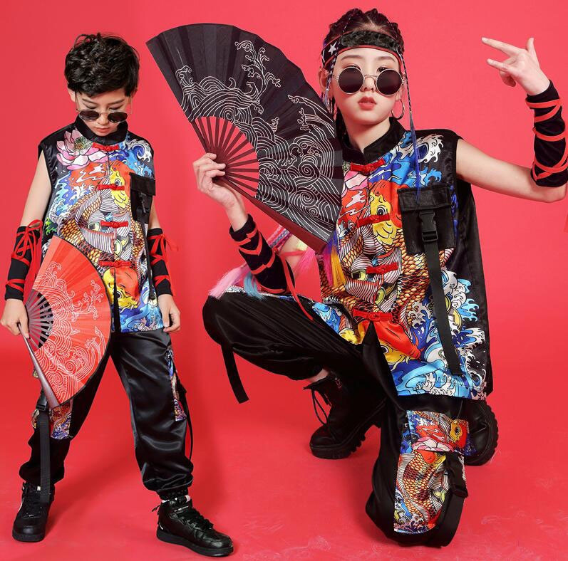 楽天市場】キッズダンス衣装 和風 HIPHOP ジャズ ストリート