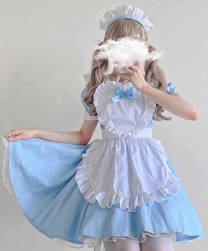 流行に コスプレ メイド服 XL ハロウィン アニメ コスチューム