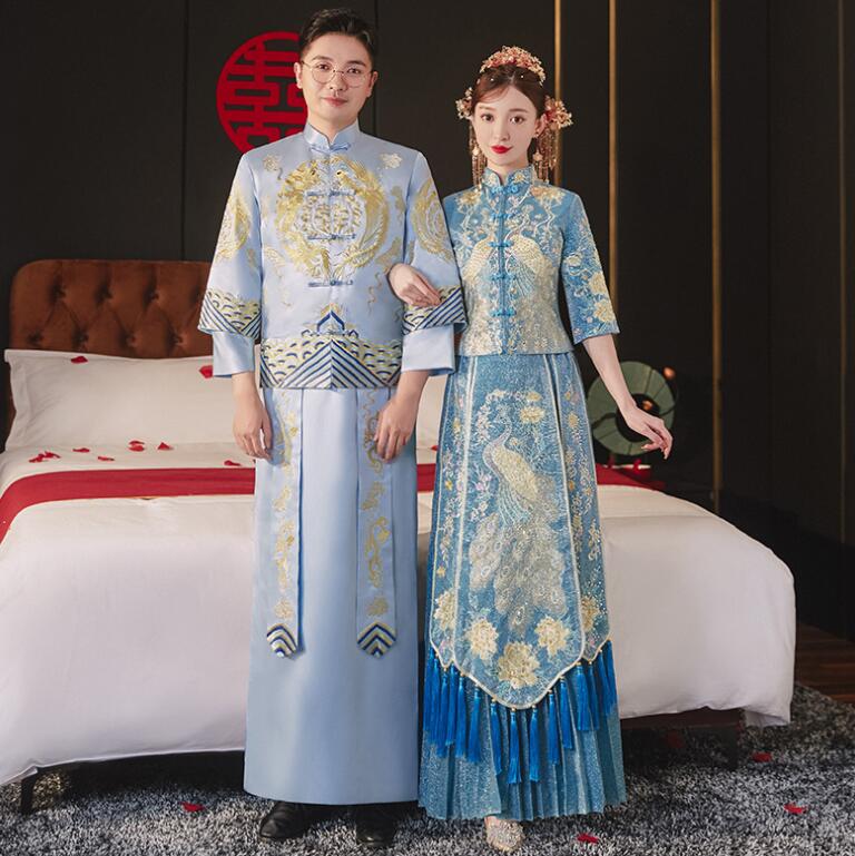 超激安低価中国の結婚式の衣装フェニックスクラウンシアパイブライダルヘッドドレス ヘアアクセサリー