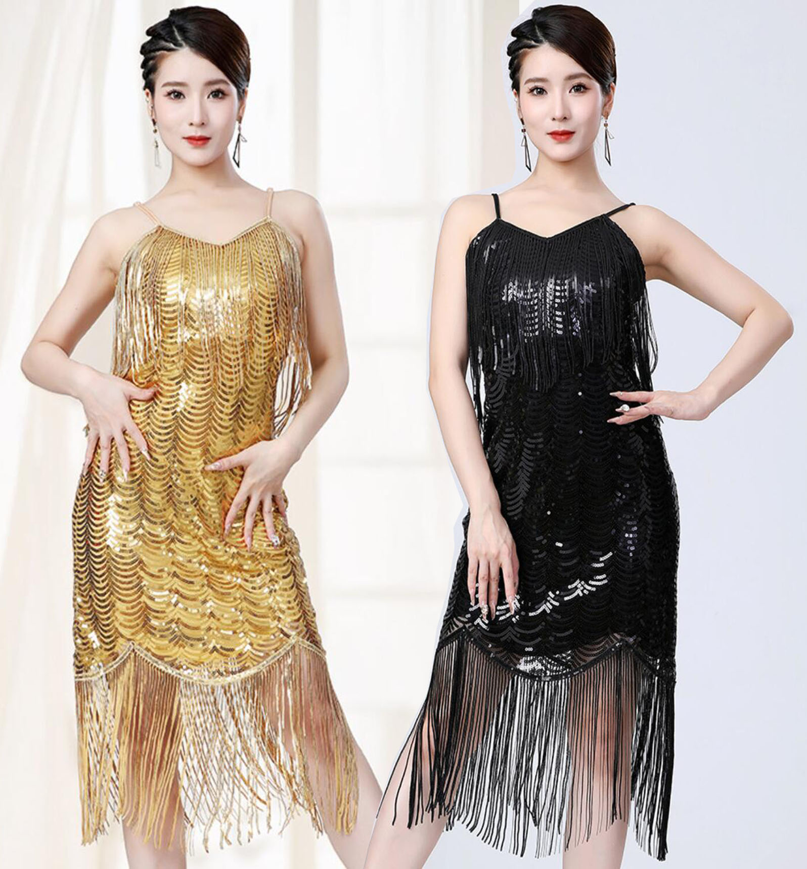 楽天市場】ラテン ダンス 衣装 レディース キャミソール vネック