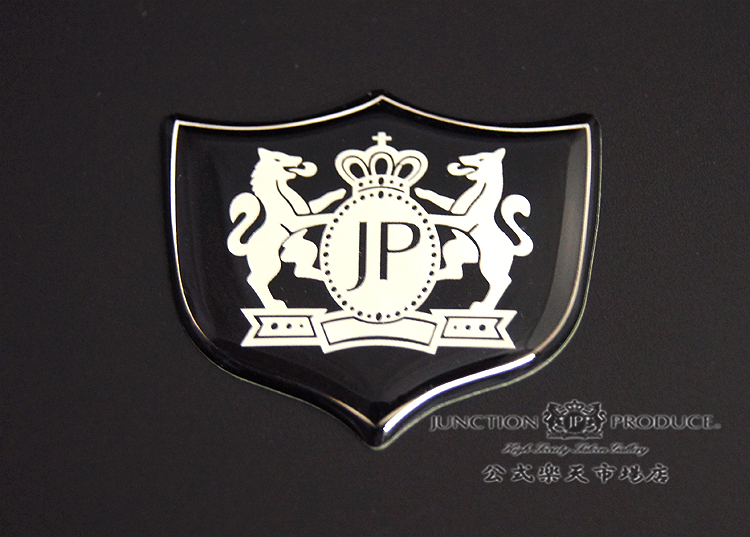 楽天市場 店頭受取対応商品 クリックポスト可 ジャンクションプロデュース Junction Produce ジャンクション Jp Vip 盾 エンブレム ステッカー ロゴ マーク かっこいい 車 シルバー ゴールド 楽天 通販 Junction Produce Vip Junction Produce 公式楽天市場店