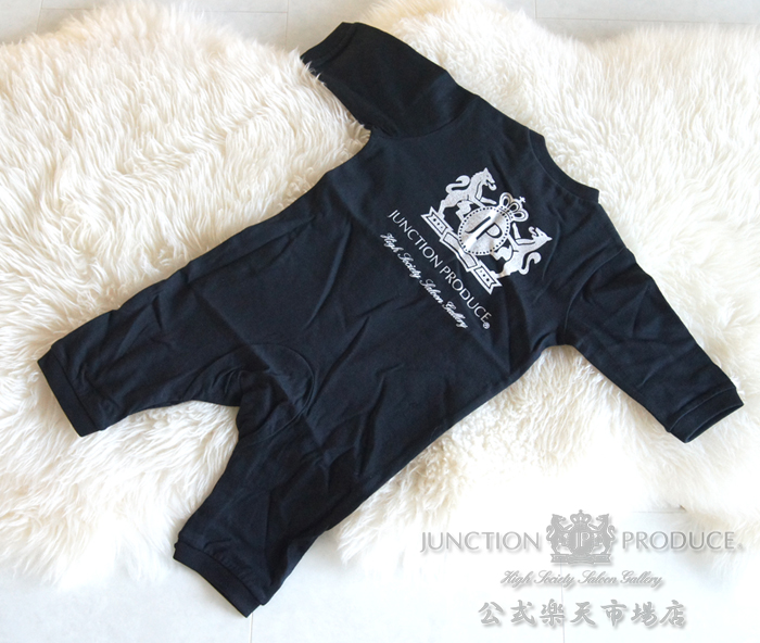 楽天市場 新発売 ジャンクションプロデュース Junction Produce ロンパース Jp 赤ちゃん ベビー服 幼児服 90サイズ ブラック ギフト ロゴ 贈り物 プレゼント 男の子 ファッション 楽天 通販 Junction Produce 公式楽天市場店