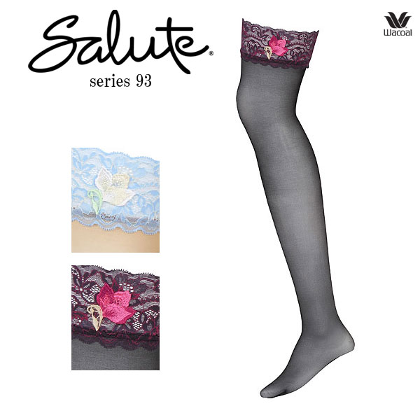 楽天市場 40 Off ワコール サルート 93g ガーターストッキング Ztj293m インナーショップmari
