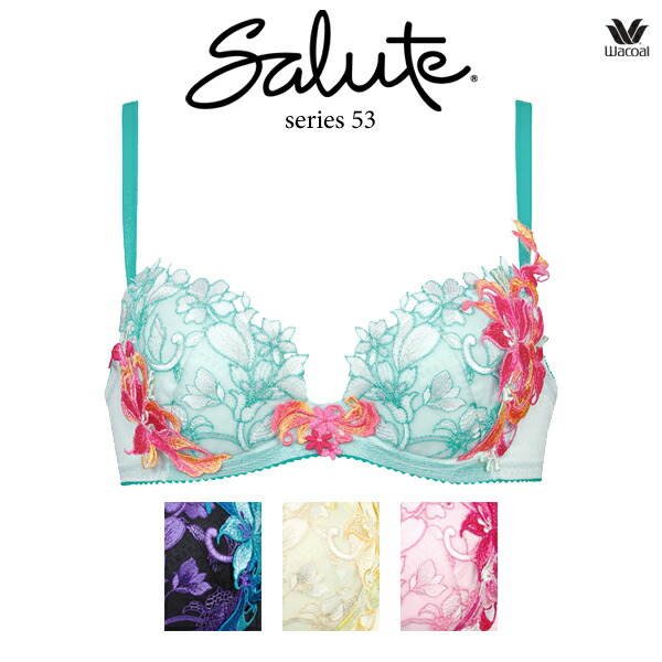 楽天市場】50%OFF ワコール サルート 51G ブラジャー BTJ751 3/4カップ