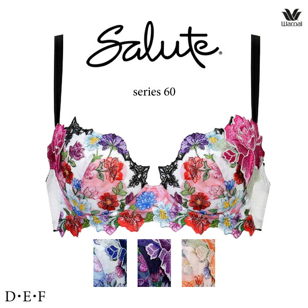 ワコール　サルート希少　09グループP−UPブラジャー　店舗限定H70 サルート（SALUTE） ワコール 60グループ 60G ブラジャー単品 フロント