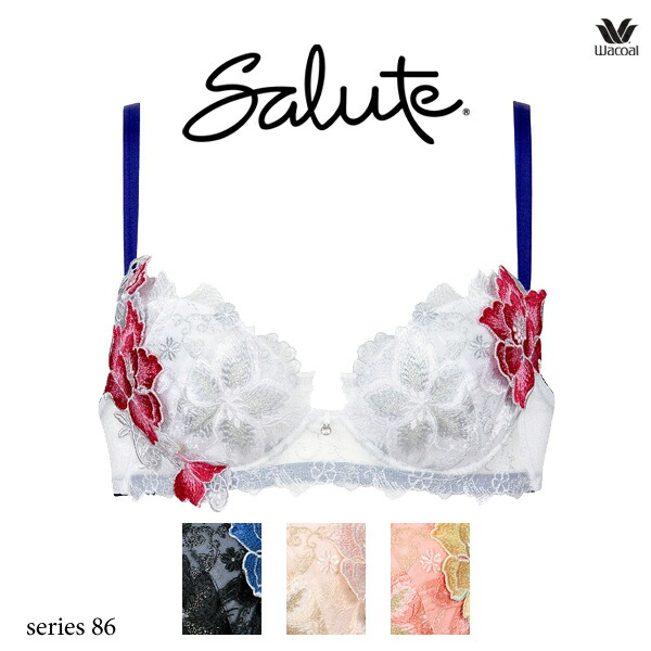 楽天市場】45%OFF ワコール サルート 86G ブラジャー BTJ486 3/4カップ