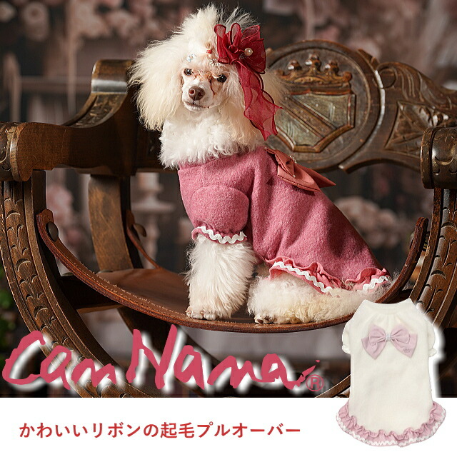 楽天市場】犬服 秋服 きゃんナナ クラシカルベロアワンピース SS-L