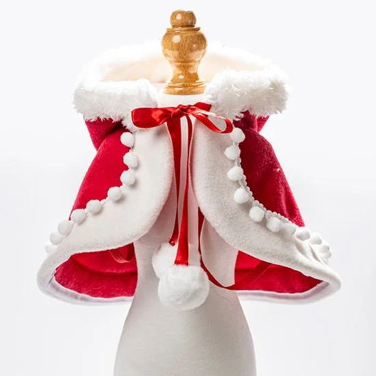 楽天市場】【送料無料】ペット服 クリスマス マント 猫 犬 クリスマス