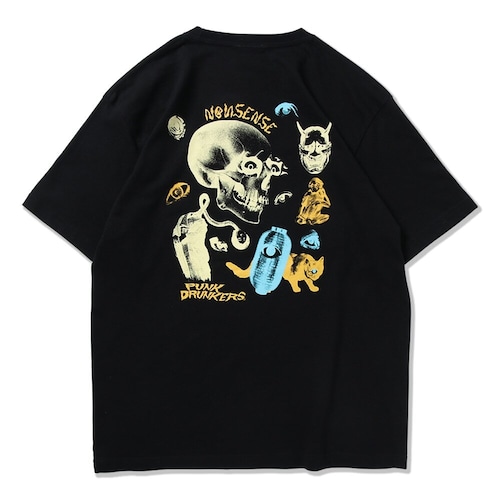 パンクドランカーズ 蛇怪人 ビッグTシャツ 紺M PUNK DRUNKERS パンクドランカーズ 蛇怪人 ビッグTシャツ 紺M PUNK DRUNKERS
