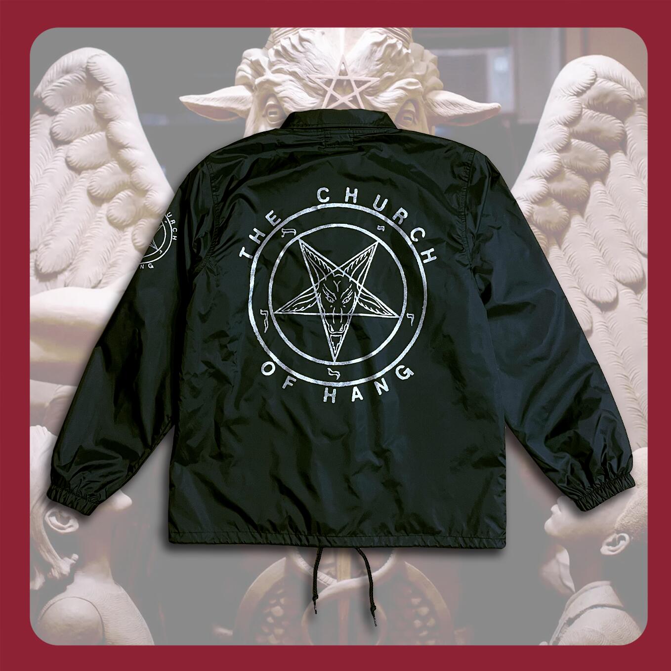 【楽天市場】【HANG】 ハング Church of HANG Coach Jacket (BLACK) コーチジャケット 予約商品 (受注 ...