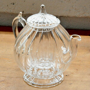楽天市場 ティーポット 耐熱ガラス 急須 おしゃれ 茶こし付 キッチン雑貨 ギフト アンティーク調 アンティーク風 ガラス ティーポット Junk Rustic Colors