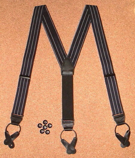 NIGEL CABOURN 美品 USアーミーレザー サスペンダー 主役級の小物》LEATHER SUSPENDER - PEAT LABEL – ナイジェル